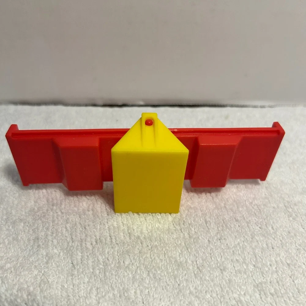 Vintage McDonalds Raggedy Ann Andy Seesaw Toy Red Yellow Happy Meal Accessory